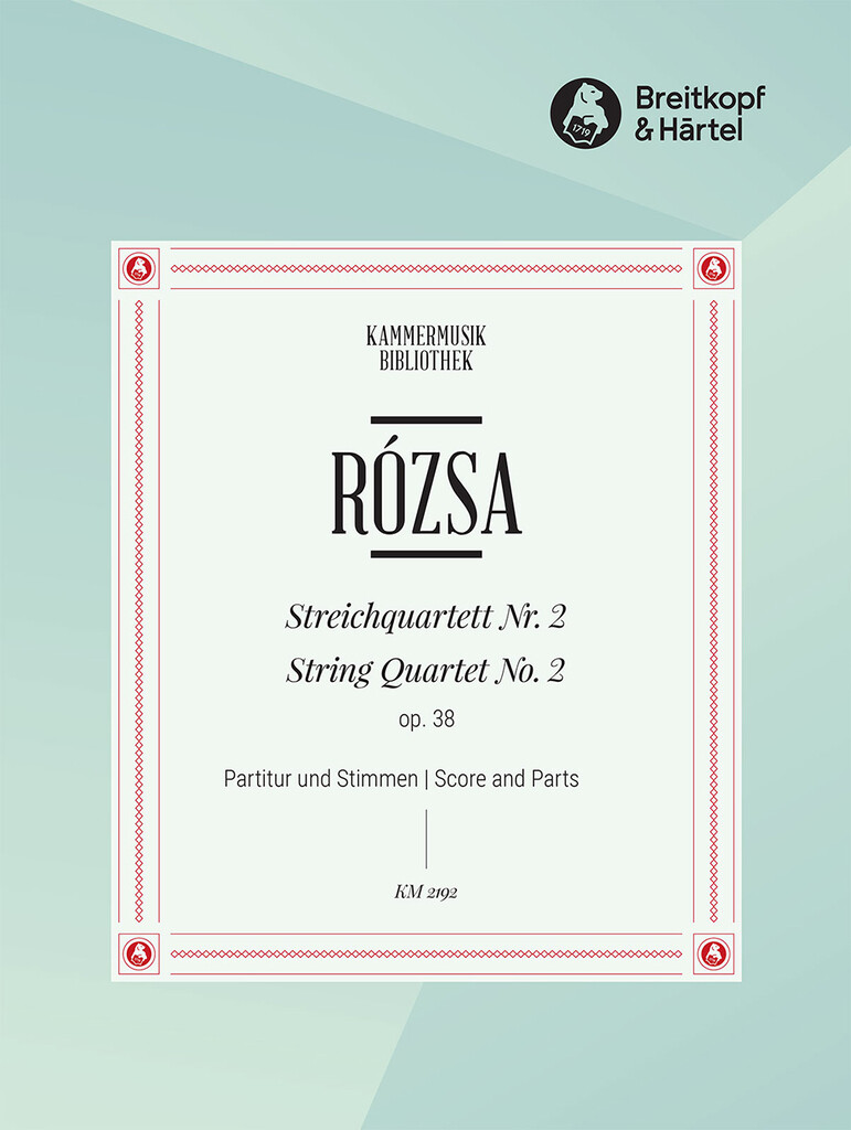 Streichquartett Nr. 2 op. 38